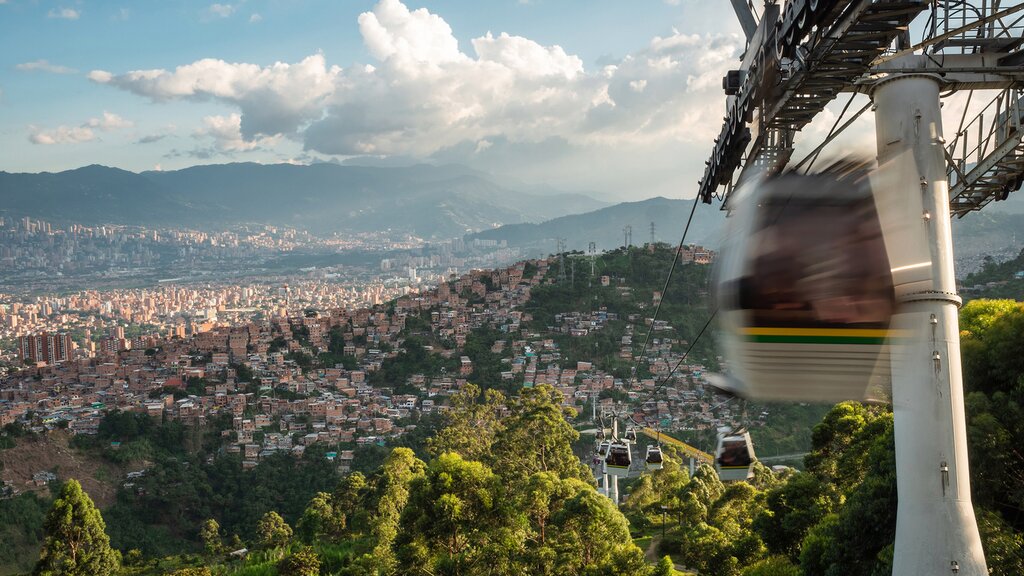 Ride the MetroCable, Medellín, Colombia