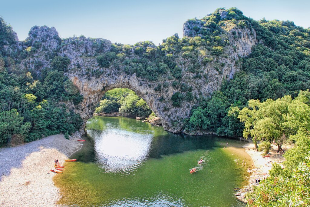 Canoeing down the Ardèche - 24 km