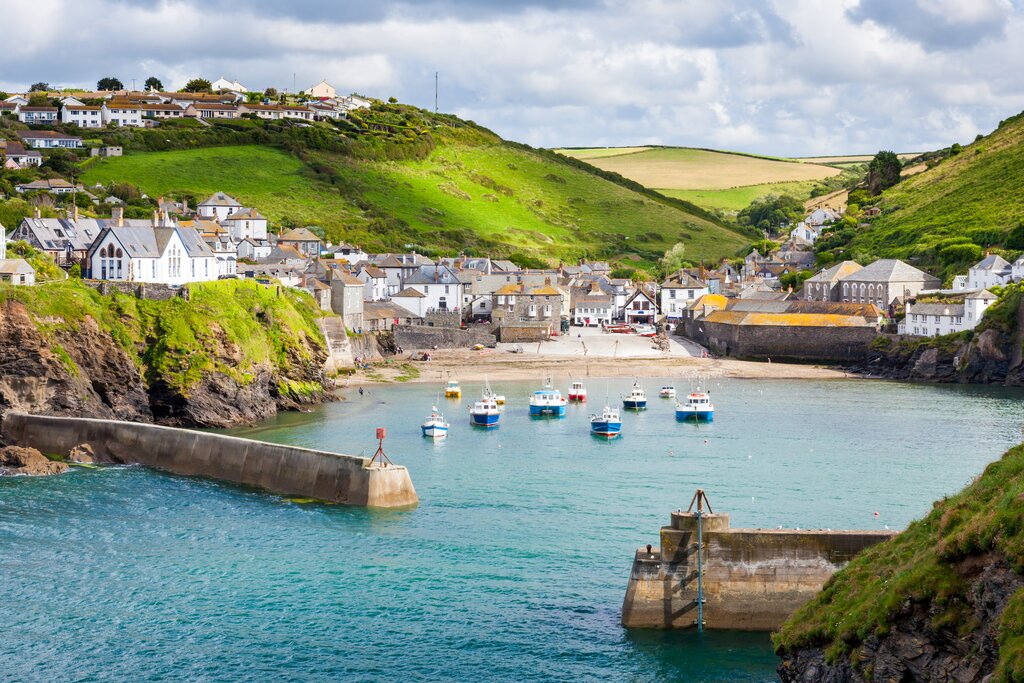 View towards Port Isaac.