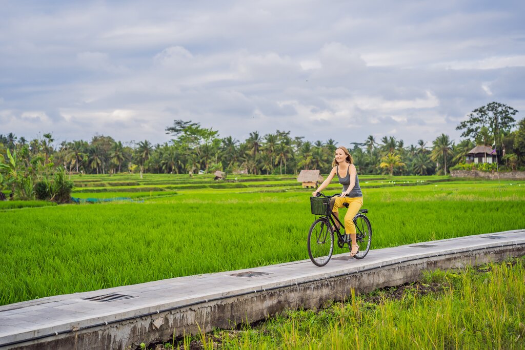 Cycling in Kintamani