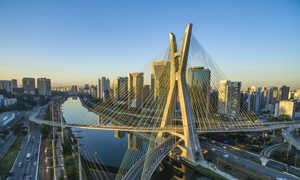 São Paulo city skyline
