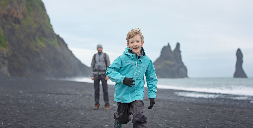 Black Sand Beach and Rocks of Reynisfjara