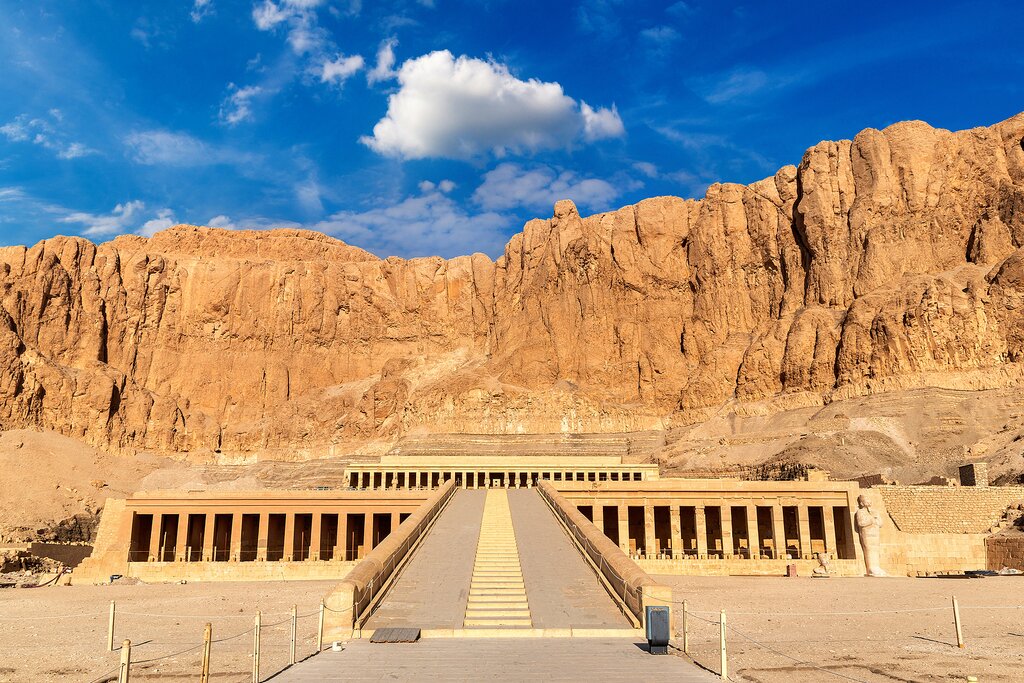 Egypt, Valley of the Kings - Temple of Queen Hatshepsut