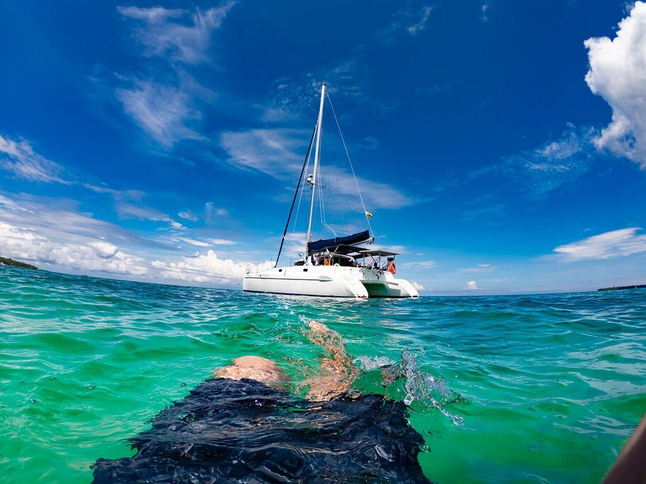 Explore The Rosario Islands by Private Catamaran