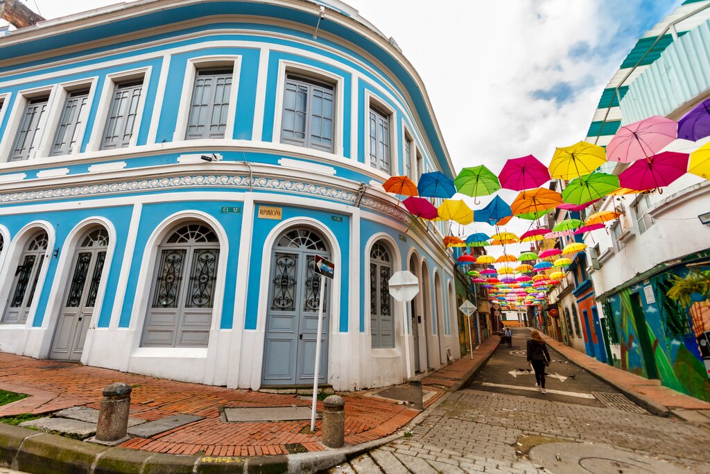 Charming old Bogotá, Colombia