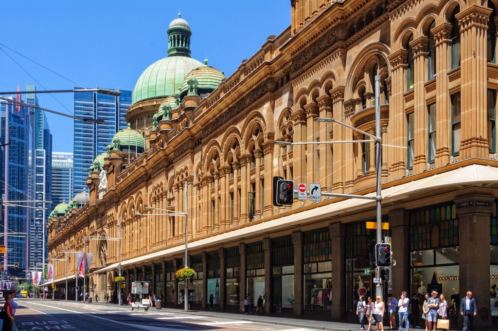 The Queen Victoria Building in George St Sydney