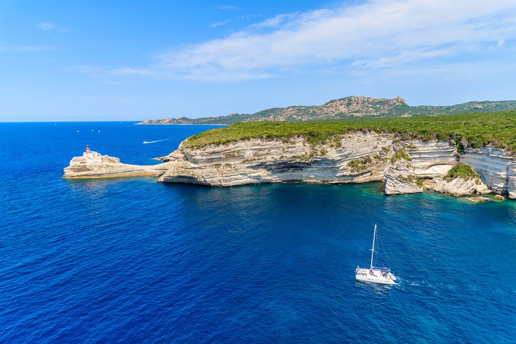 Catamaran in Corsica