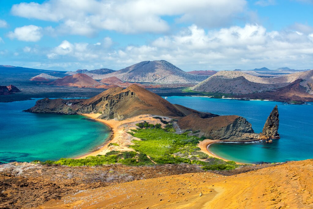 View from Isla Bartolomé
