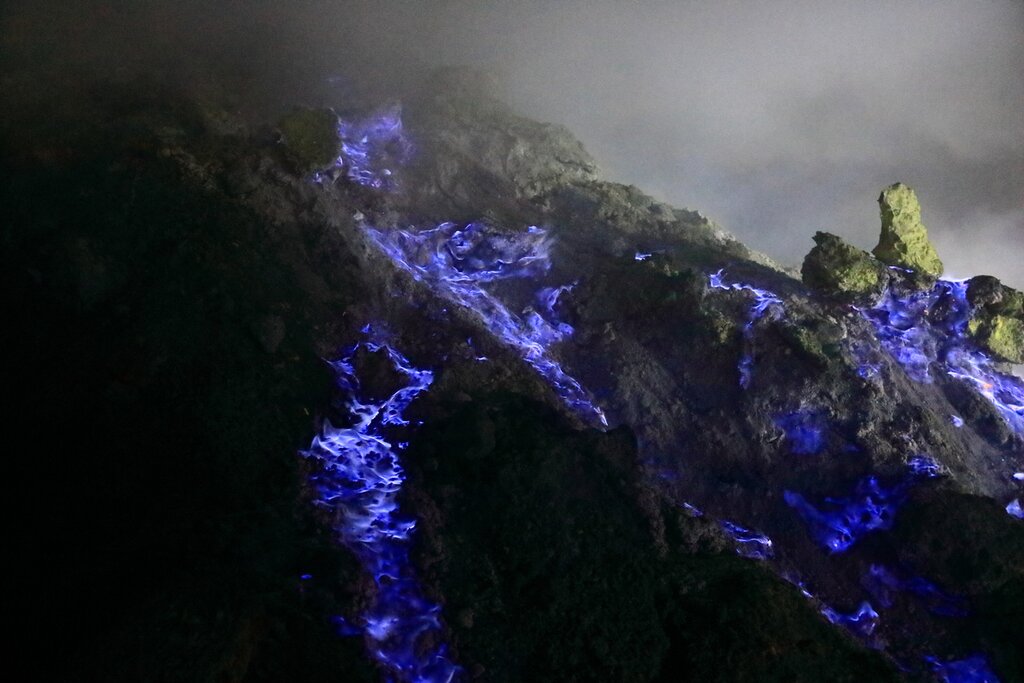 Witness the Blue Flame of Ijen Crater