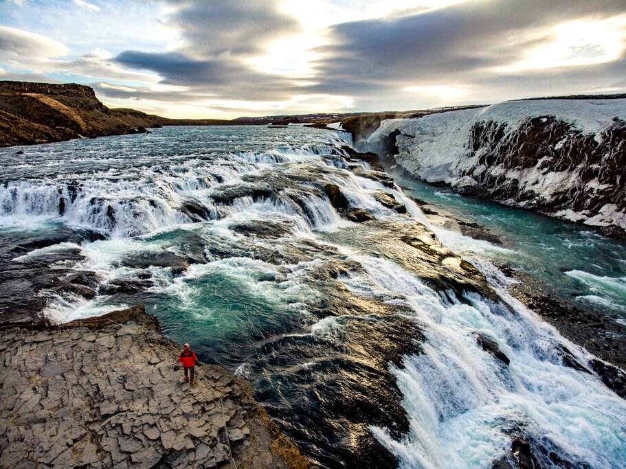 Gulfoss waterfall