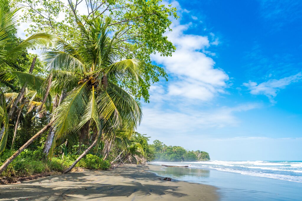 Enjoy unspoilt beaches on Costa Rica's Caribbean coast