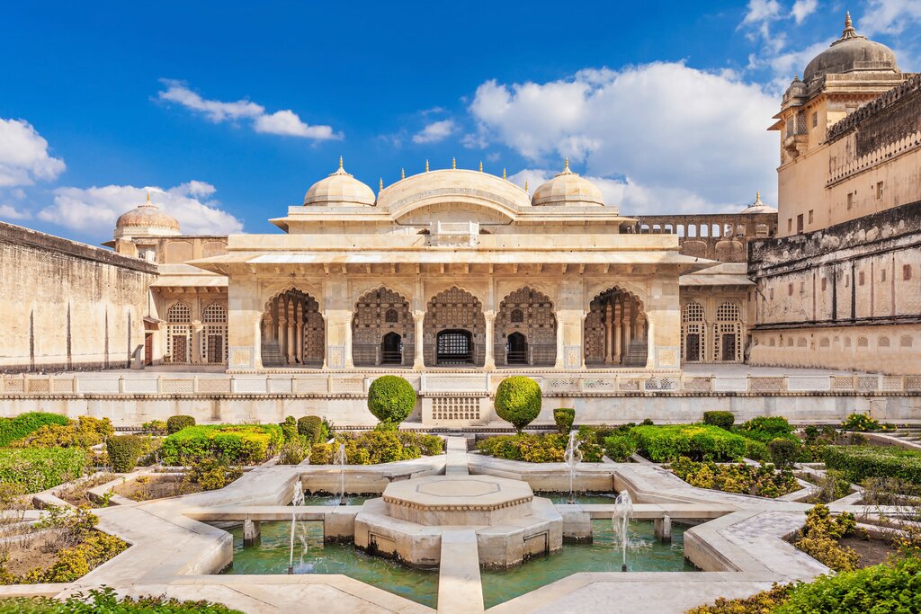 The Amer Fort (Amber Fort) in Jaipur