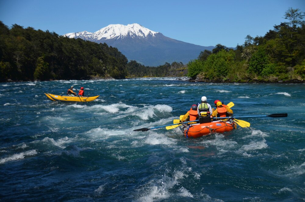 Whitewater Rafting on Petrohue River