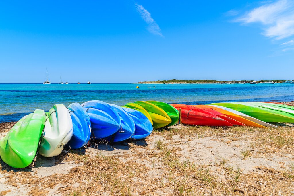 Kayak in Porto Vecchio