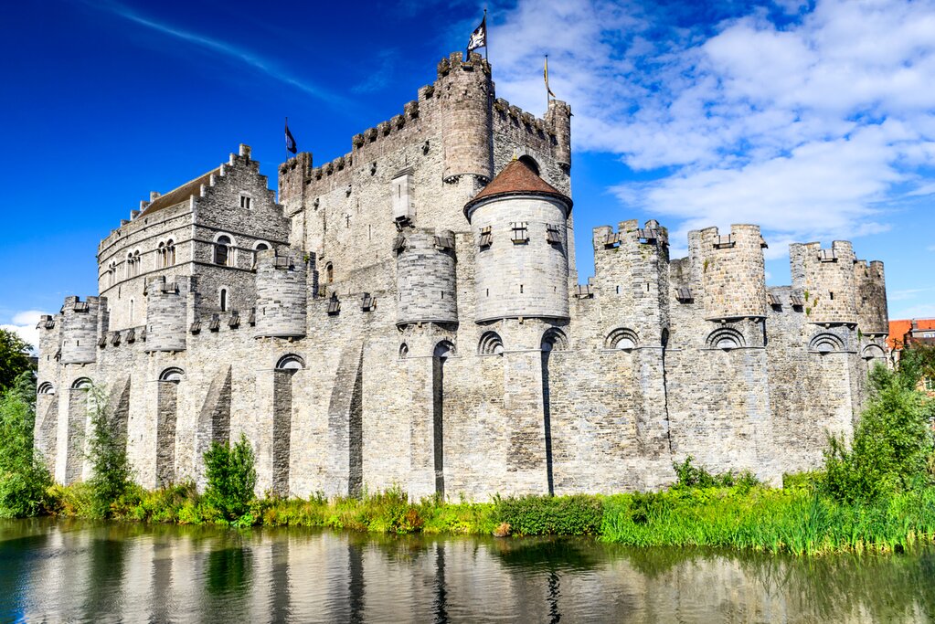 Gravensteen, Ghent's moated medieval castle