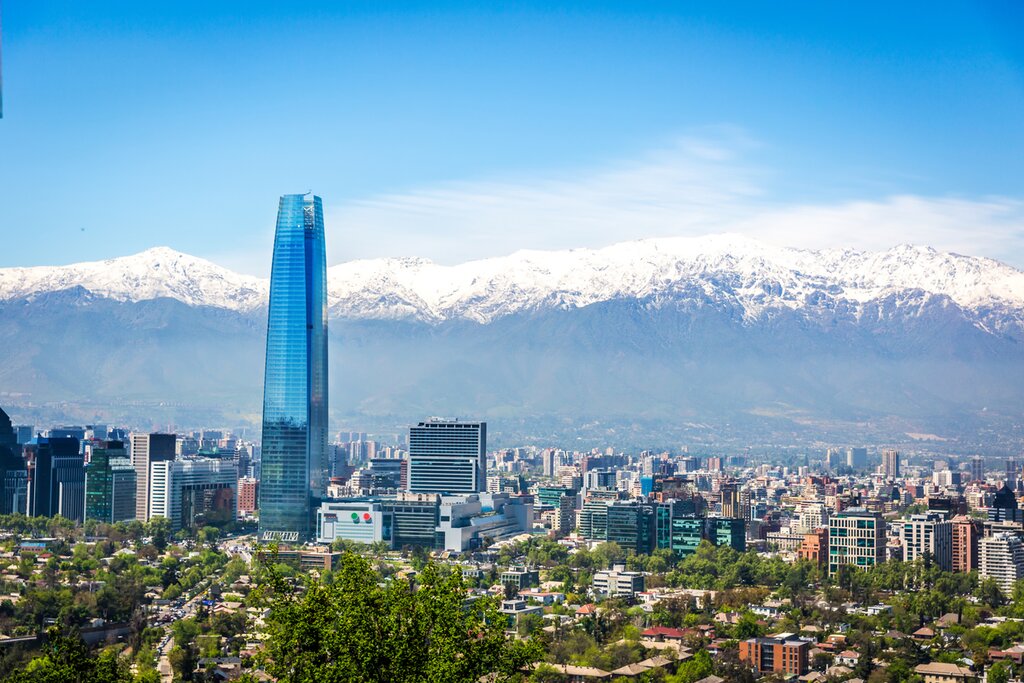 Santiago de Chile skyline