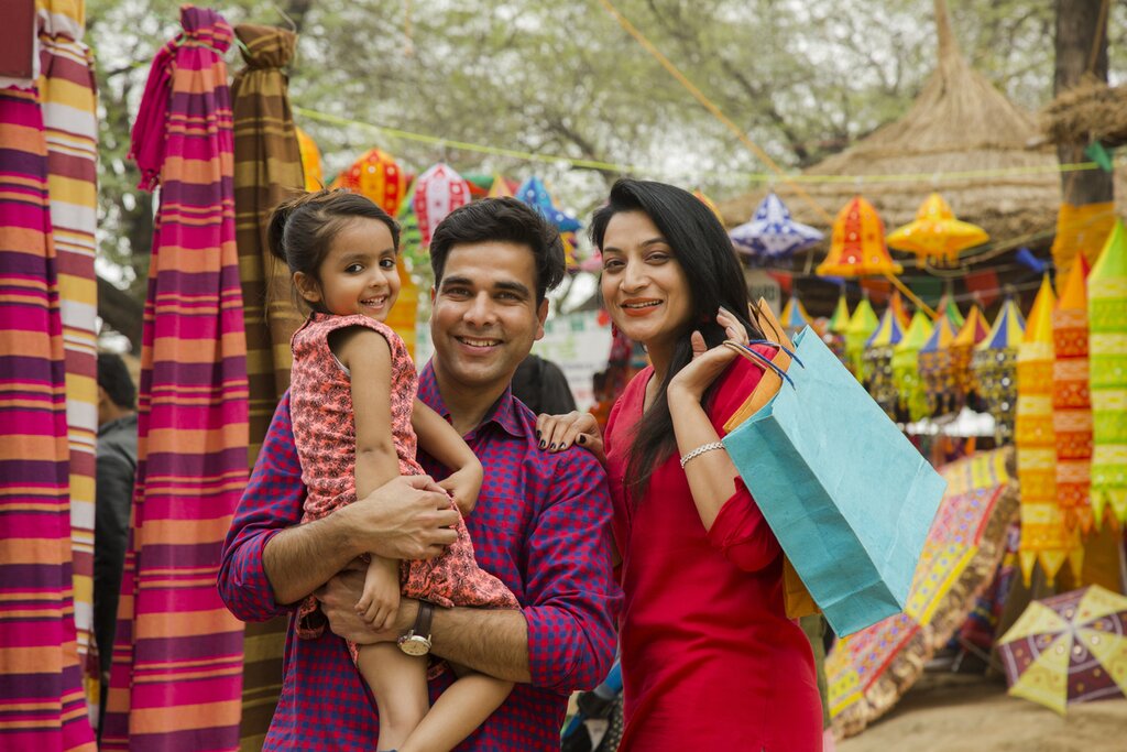 See the best of India's famous Golden Triangle as a family