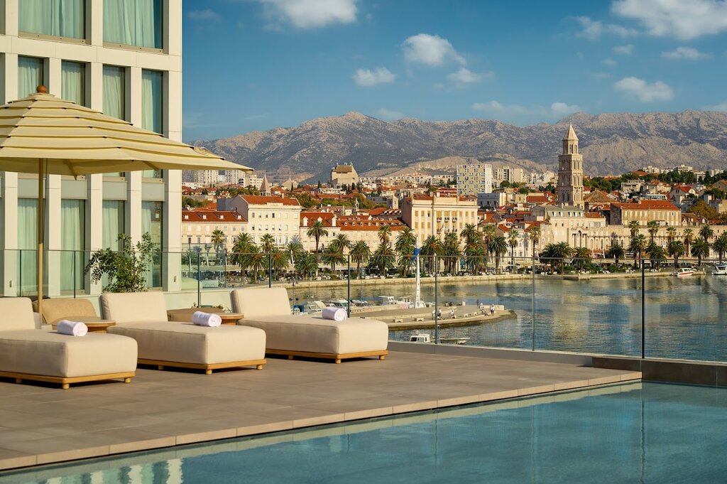 Modern luxury meets ancient history on the Dalmatian Coast (photo courtesy of Hotel Ambasador Split)