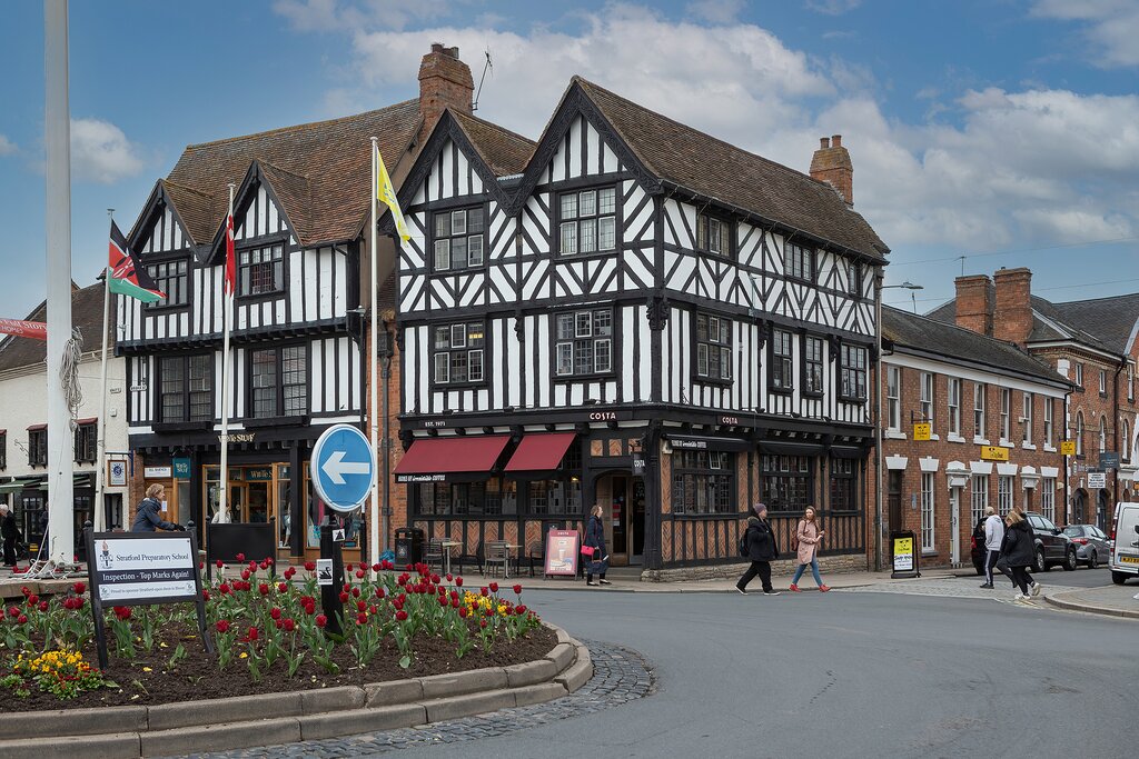Stratford-upon-Avon, home of William Shakespeare
