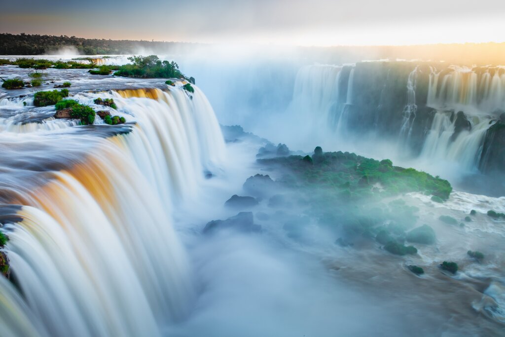 Explore some natural highlights of Argentina and Uruguay, like Iguazú Falls, on this weeklong tour