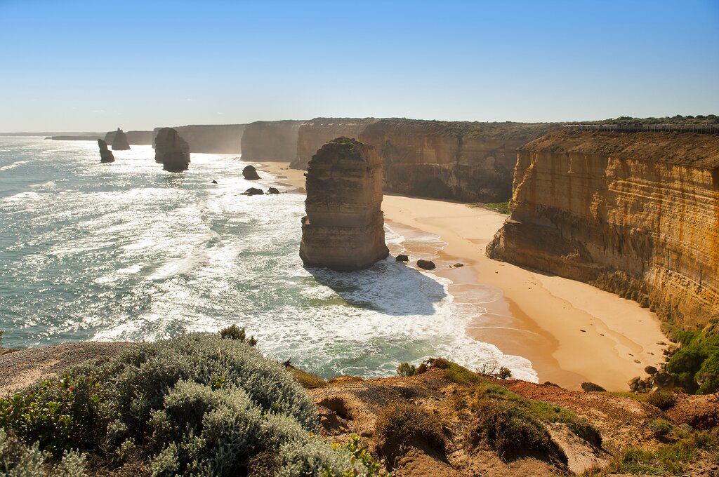 See the Twelve Apostles on the famous Great Ocean Road