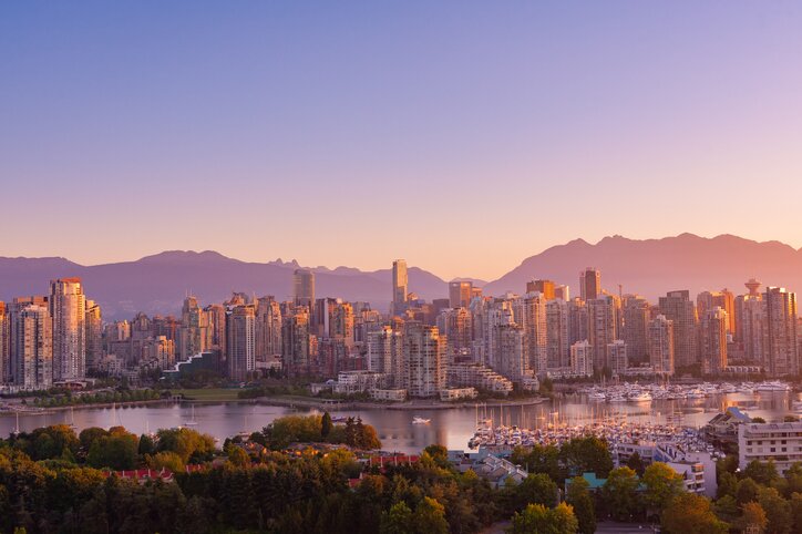 Vancouver's spectacular waterfront setting