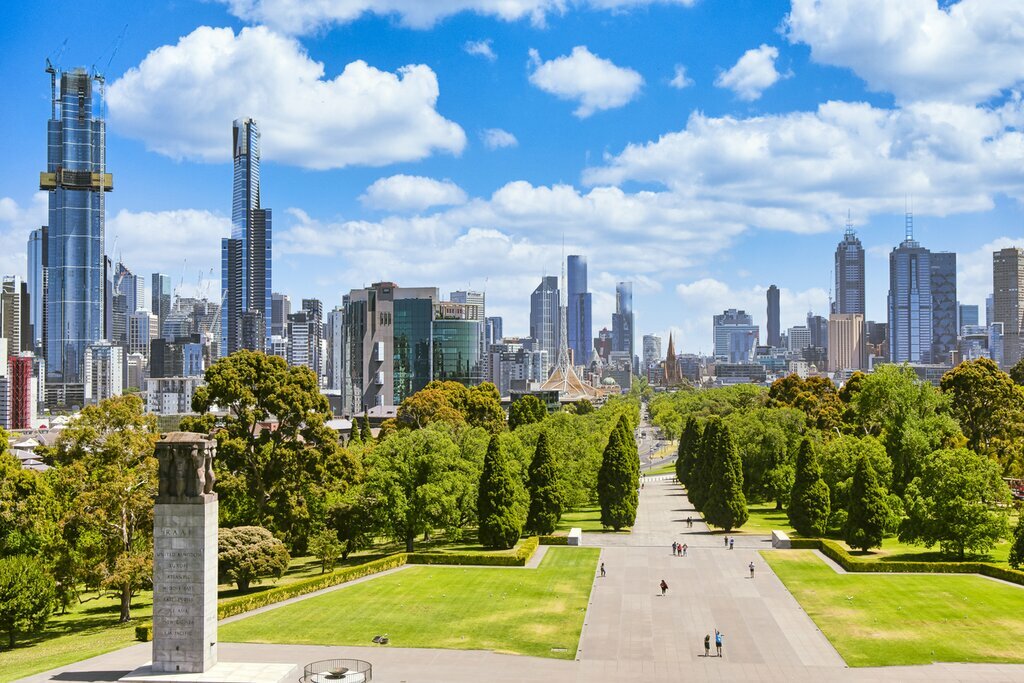 Melbourne's green parks