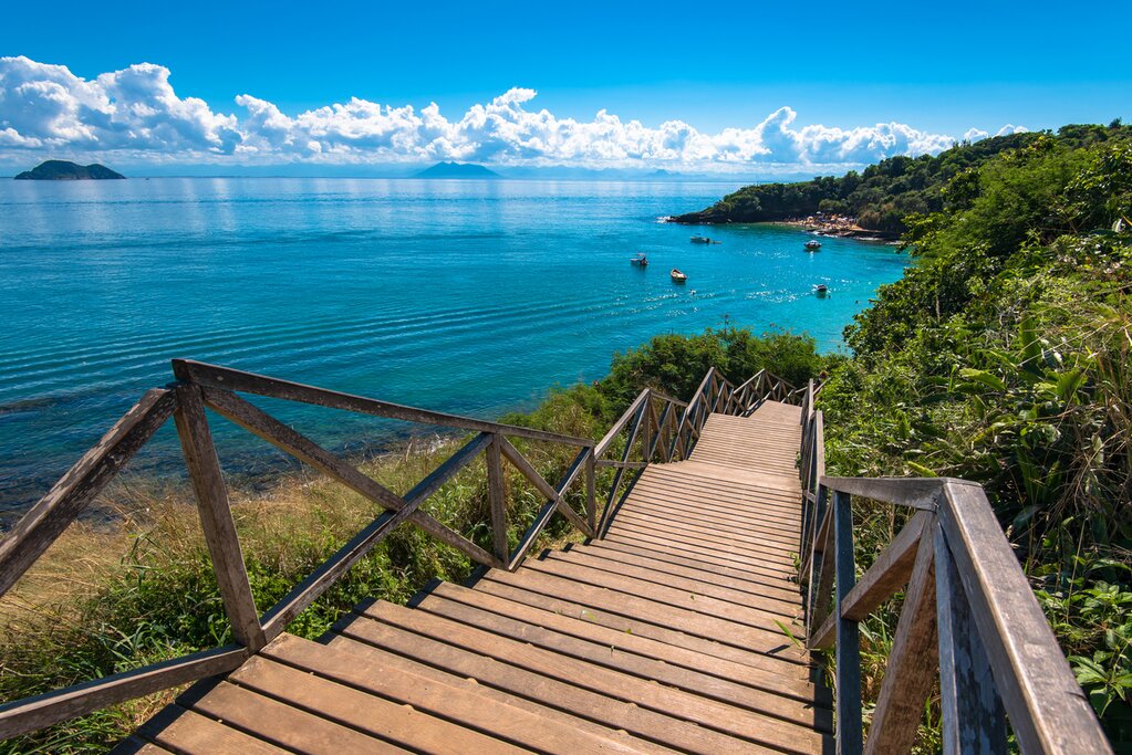 The beautiful beaches of Búzios