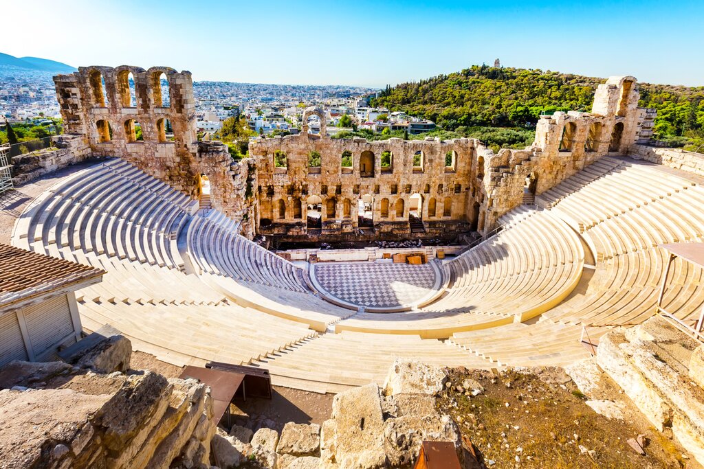 See ancient sites including the Amphitheater with a tour of Athens' iconic Acropolis