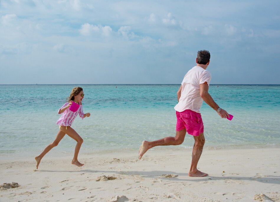 Swim and play on the beautiful beaches of Indonesia 