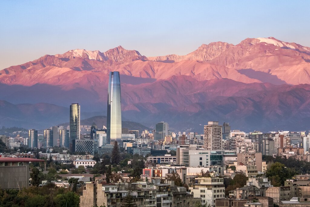Santiago skyline