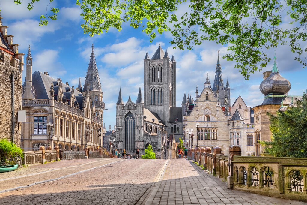 Historic Ghent with Ghent Belfry