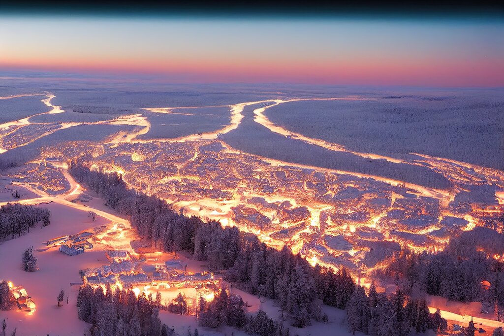 Welcome to magical Lapland, home of Santa Claus