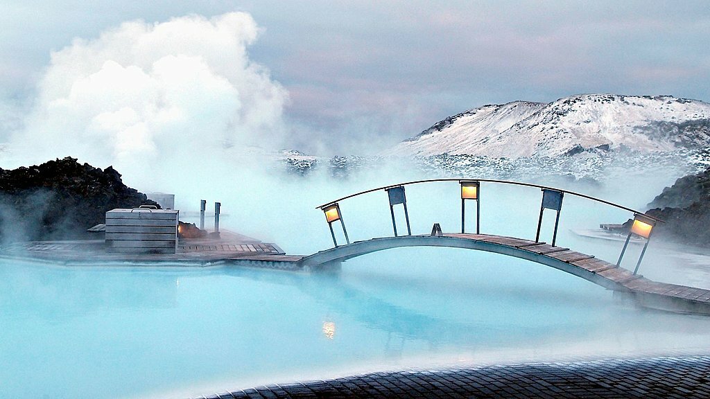 Relax at Iceland's iconic Blue Lagoon Spa