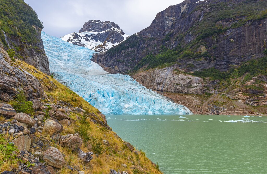 See the mighty Serrano Glacier