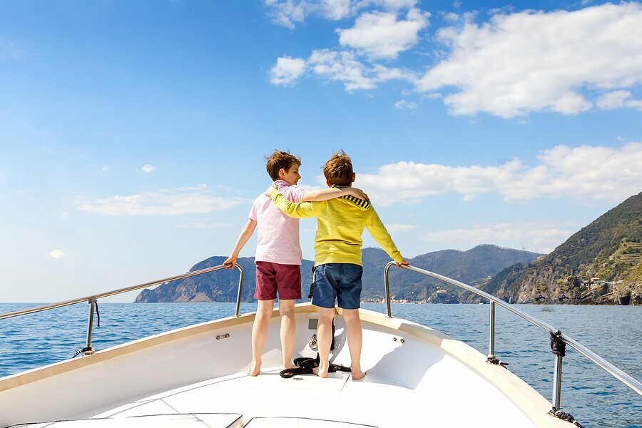Take a boat trip on your family holiday to Croatia