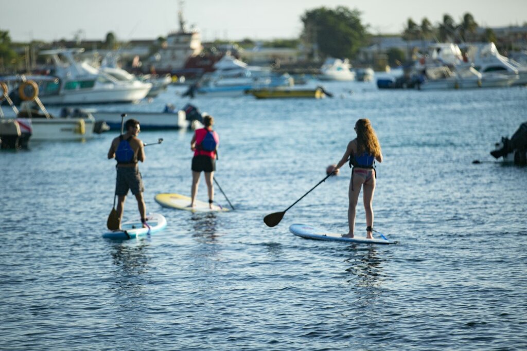 SUP along the coastline of San Cristobal