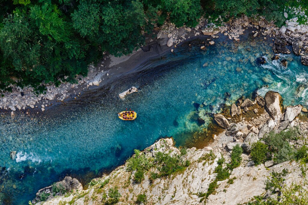 Whitewater Rafting on Tara River