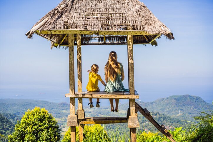 Little ones will love the wildlife, beaches, and temples of Bali