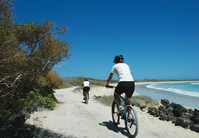 Exploring Santa Cruz Island on a Bike