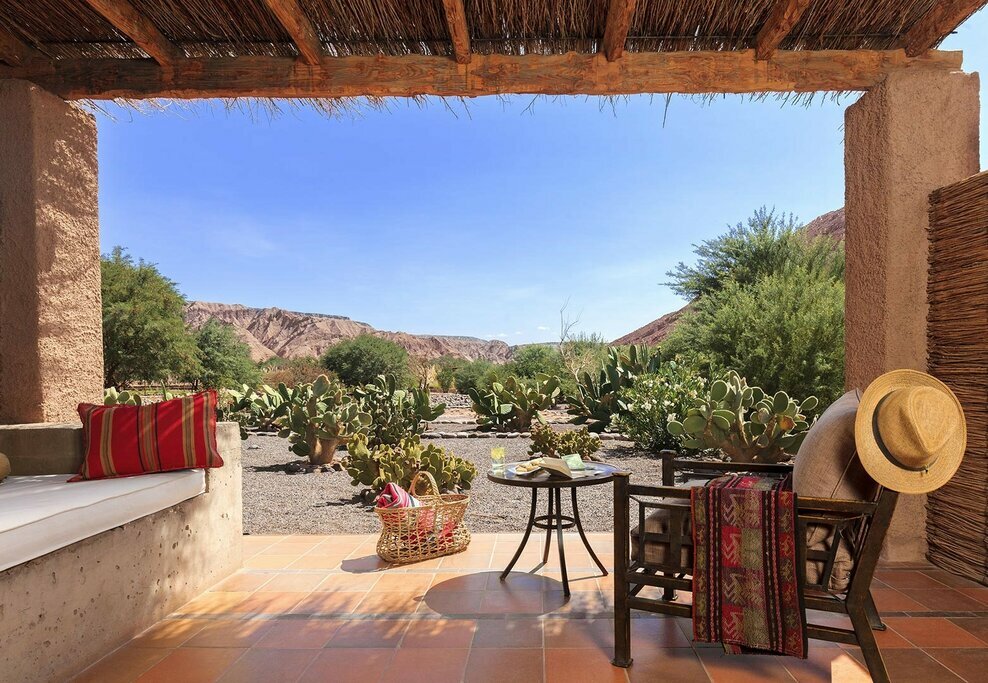 Discover the otherworldly landscapes of the Atacama Desert from a remote luxury retreat (photo courtesy of Nayara Alto Atacama)