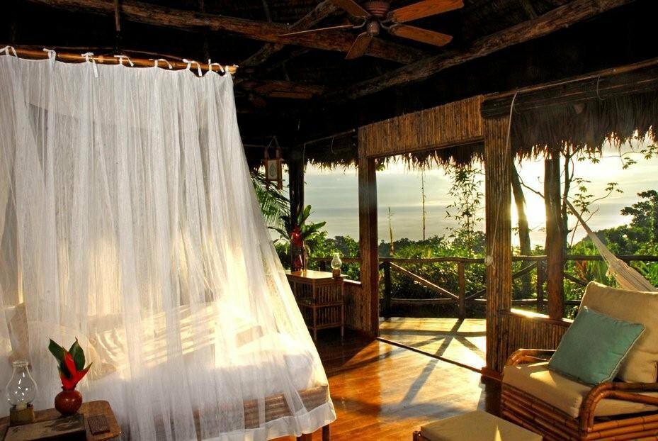 Enjoy the vistas from your luxury hotel in the Osa Peninsula (photo courtesy of Lapa Rios Lodge)