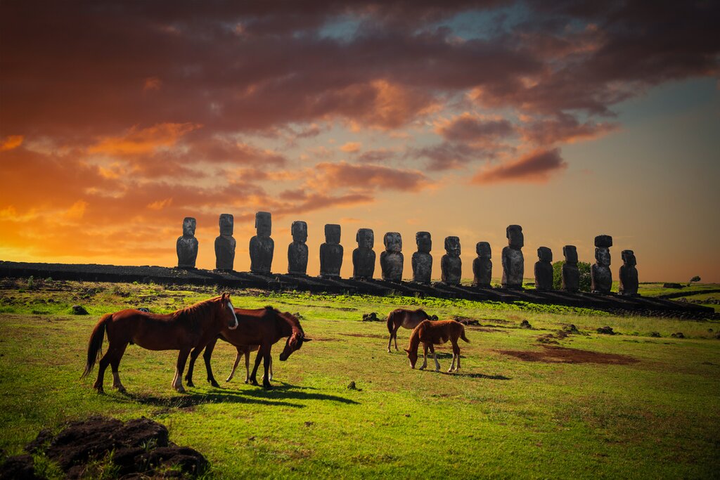Transfer to the Airport - Flight to Easter Island