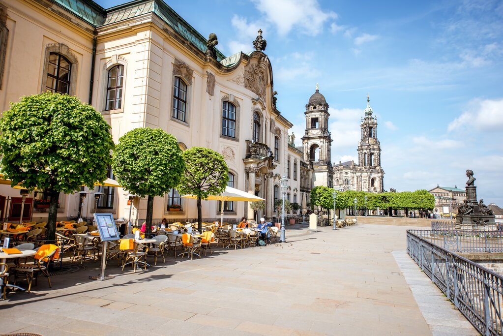 Dresden cafe Bruhl Terrace