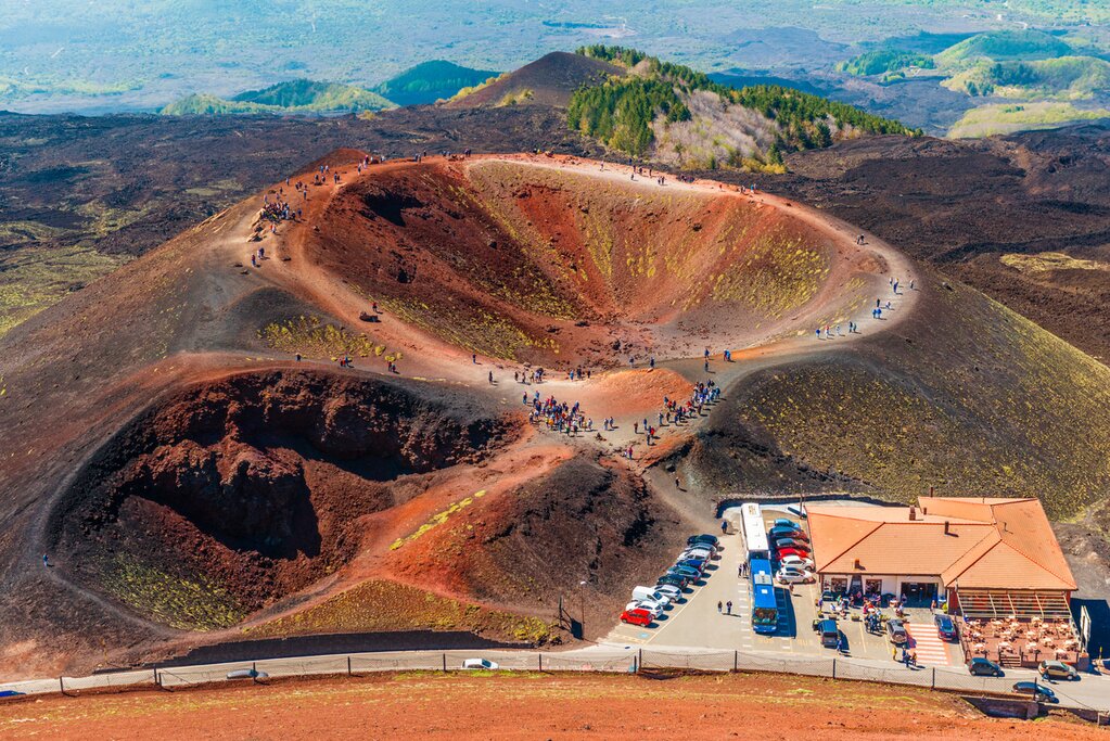 Hike Mount Etna's incredible crater