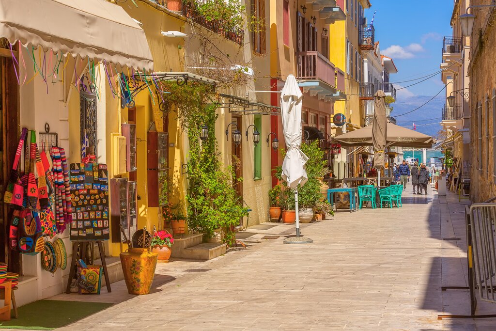 Nafplio, one of the prettiest towns in the Peloponnese