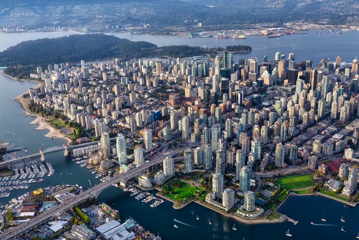 Arriving in Vancouver