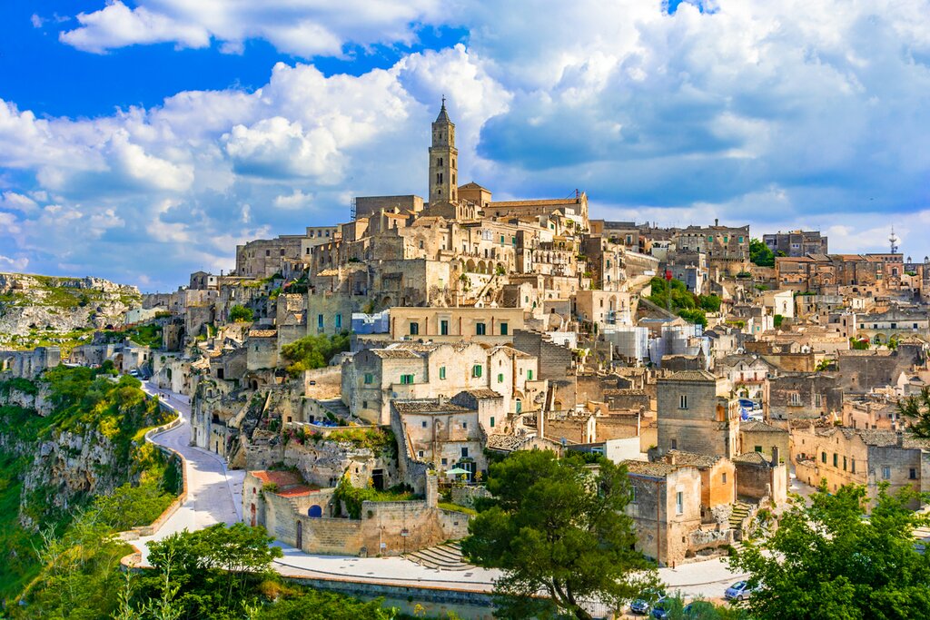 Scenic Views of Matera