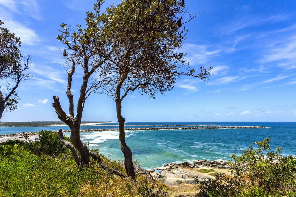Clarence River Mouth in Yamba