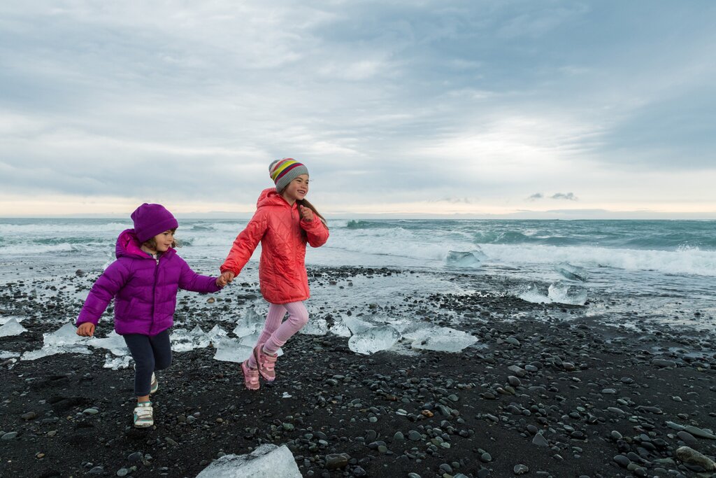 Icebergs at Jokulsarlon